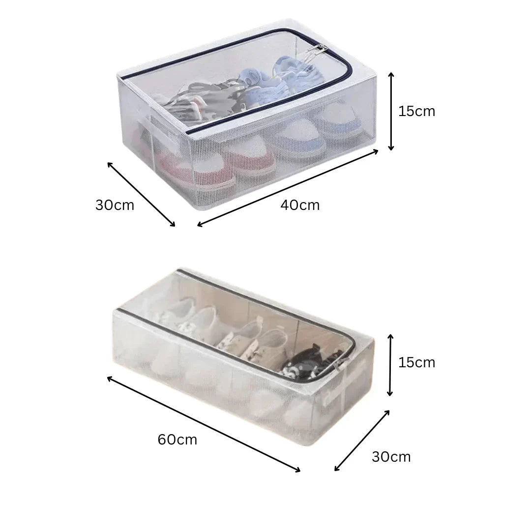 Clear Foldable Shoe Storage Bag - Large (60 CM)