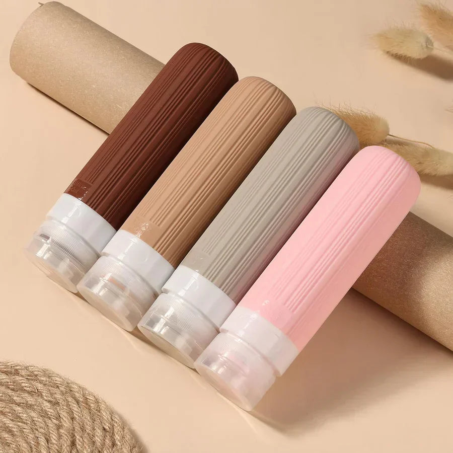 Portable Travel Silicone Bottles