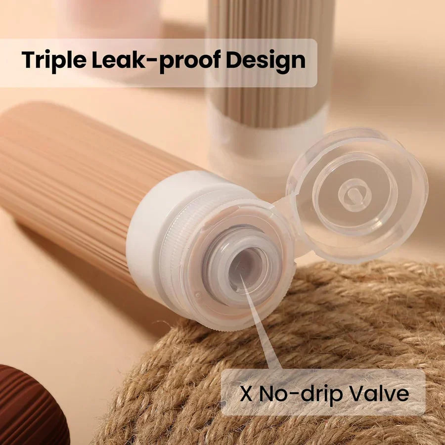 Portable Travel Silicone Bottles