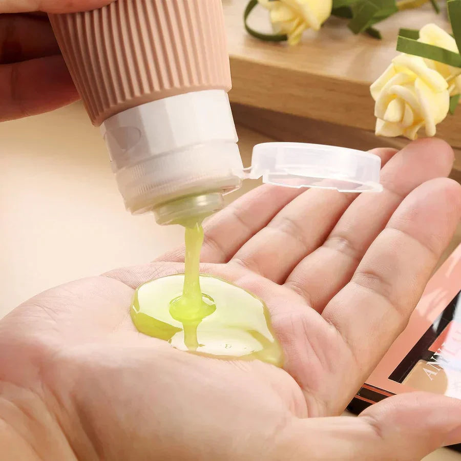 Portable Travel Silicone Bottles