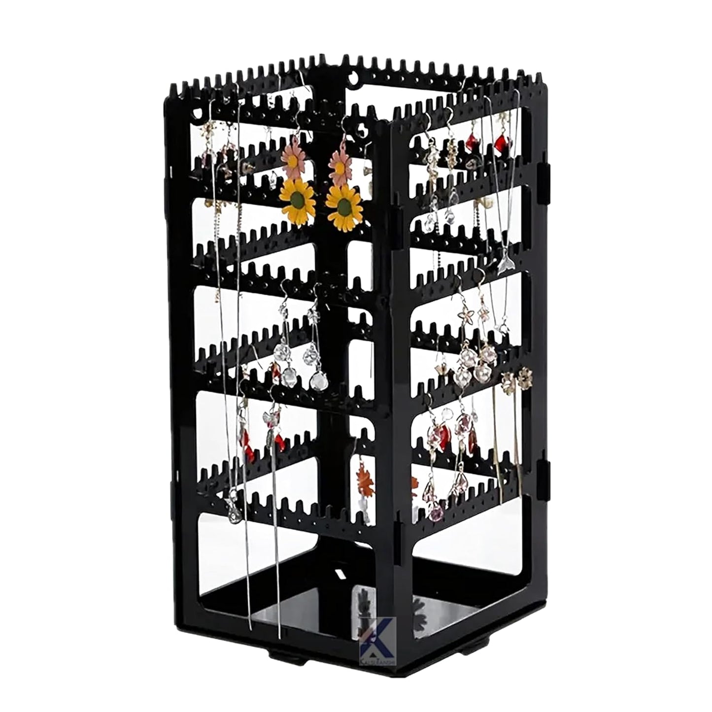 360 Degree Rotating Jewelry Organizer Holder