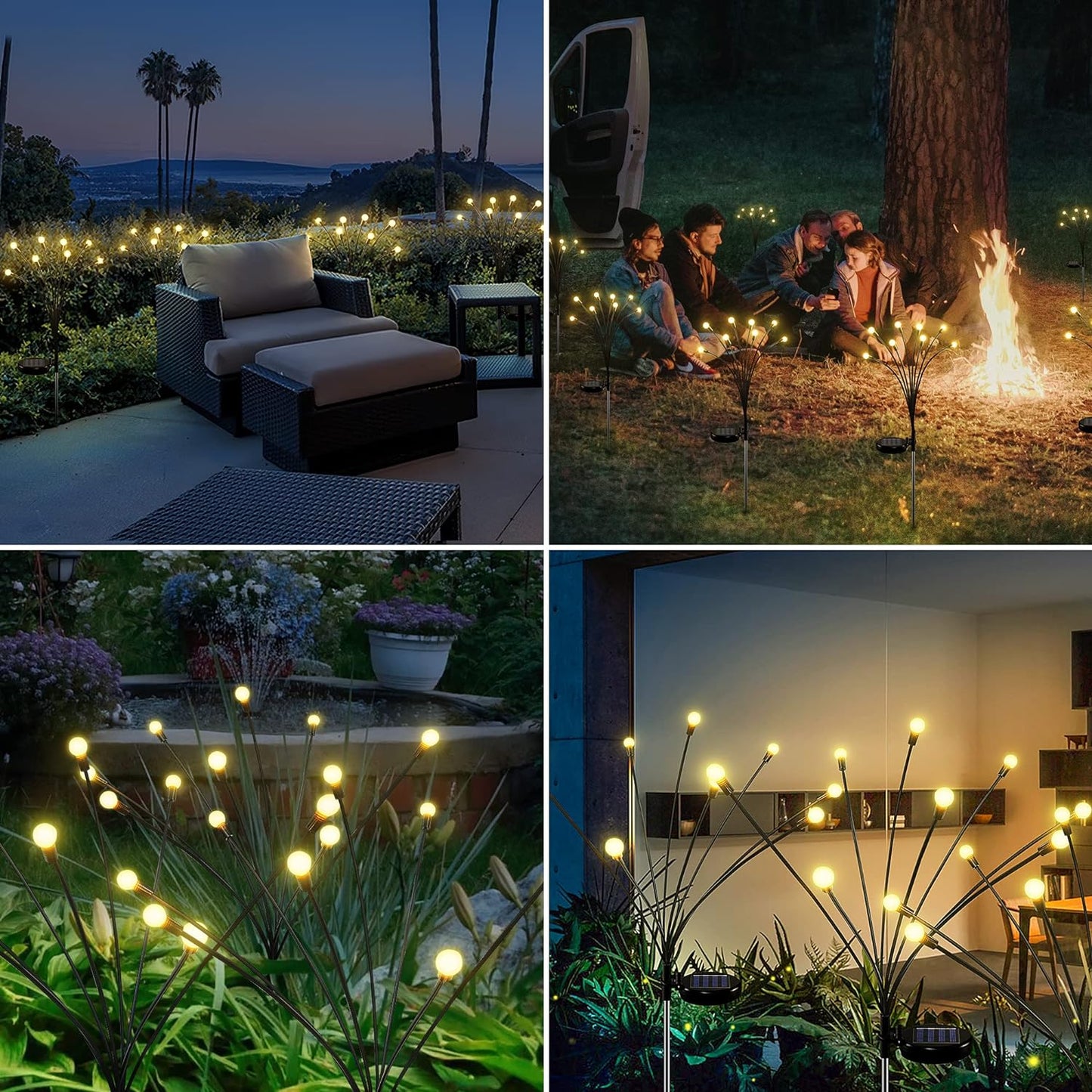 Solar Lights Outdoor Waterproof (Multi Sets)