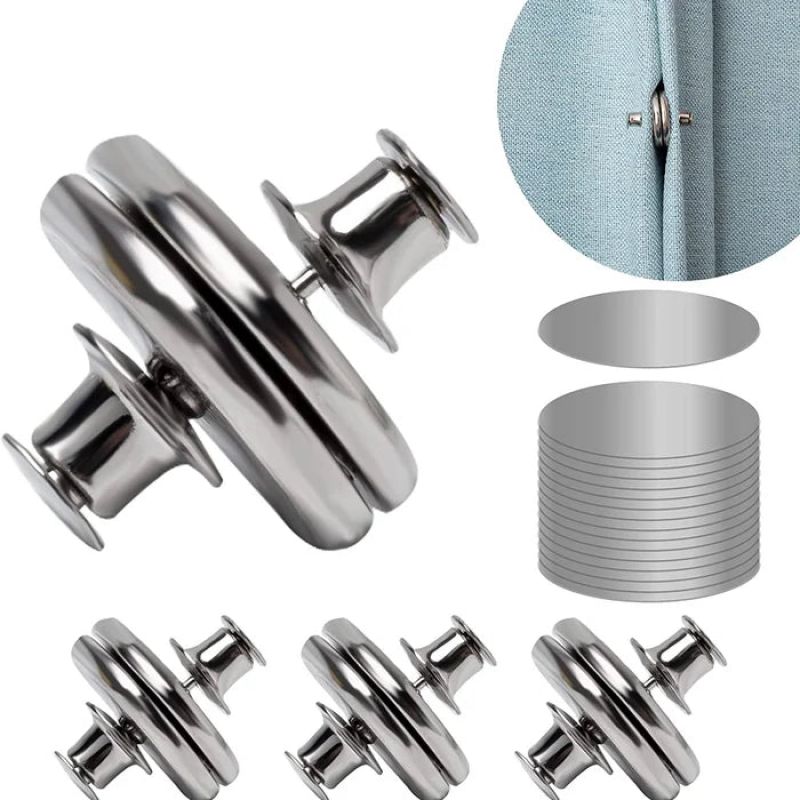 Magnetic Curtain Button Room Accessories