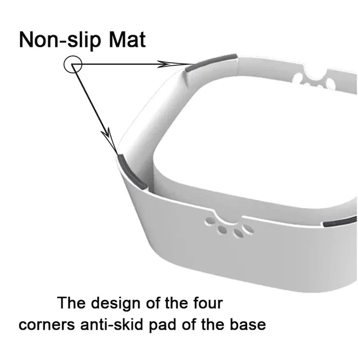 Non Spill, Anti-Overflow Pet Bowl