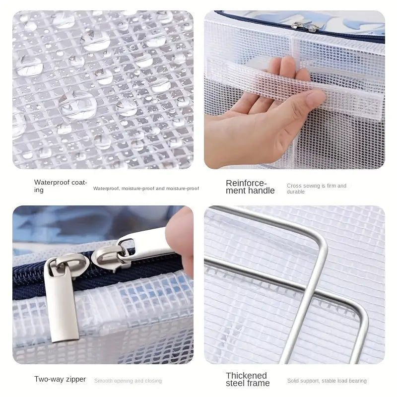 Clear Foldable Shoe Storage Bag - Large (60 CM)