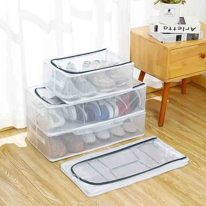 Clear Foldable Shoe Storage Bag - Large (60 CM)