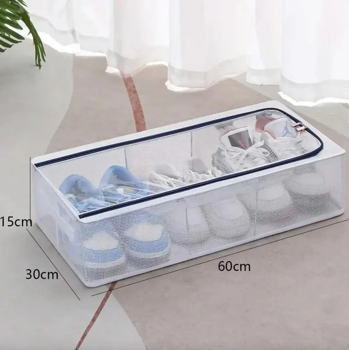 Clear Foldable Shoe Storage Bag - Large (60 CM)
