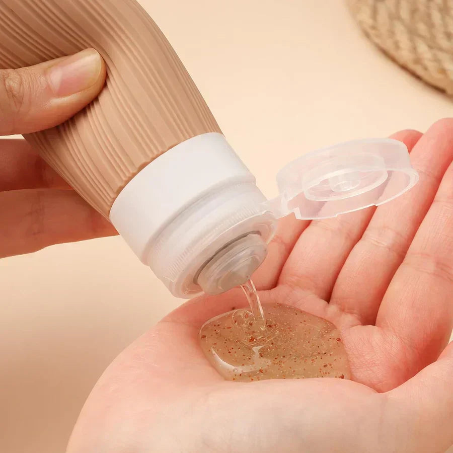 Portable Travel Silicone Bottles
